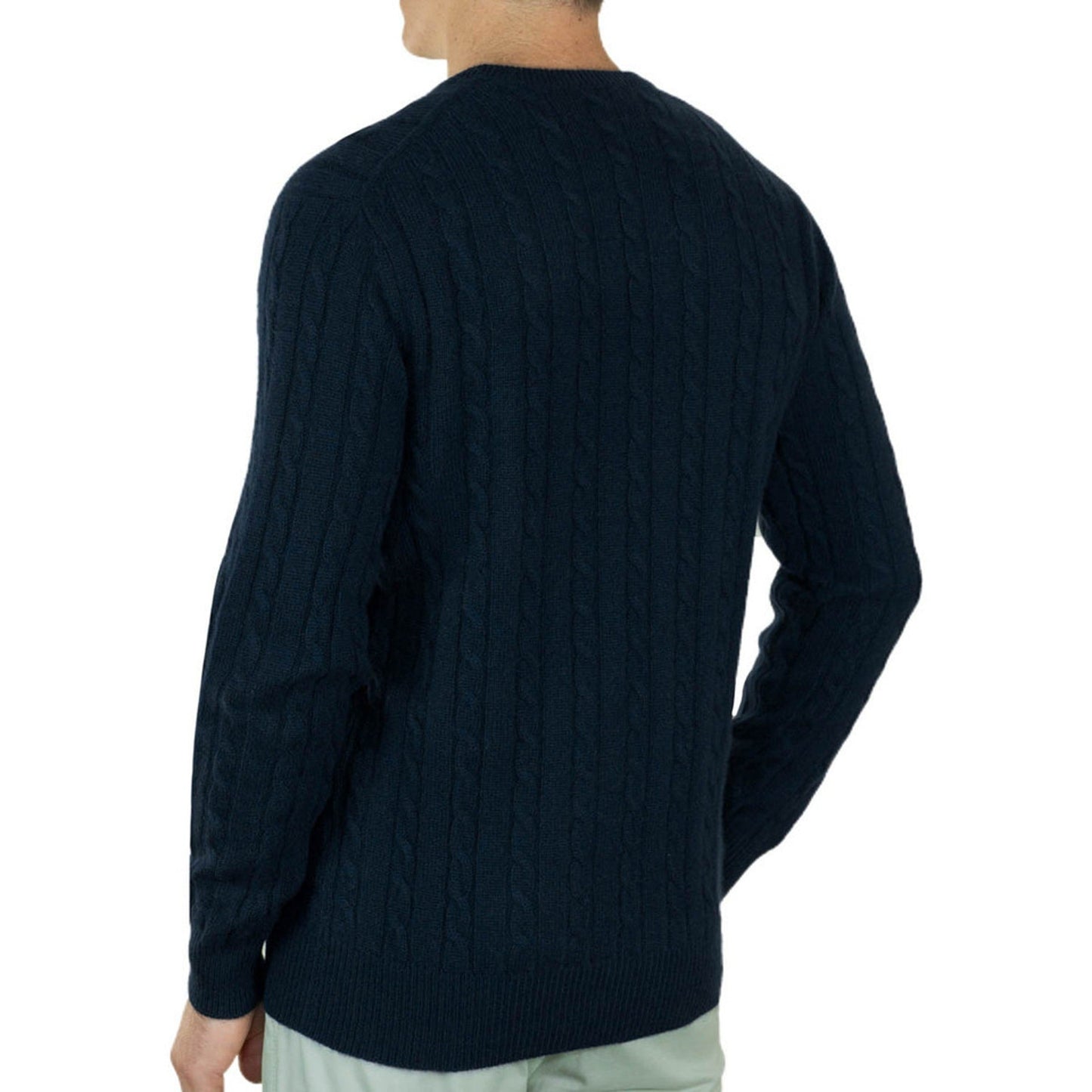 Men's Cashmere Cable Jumper