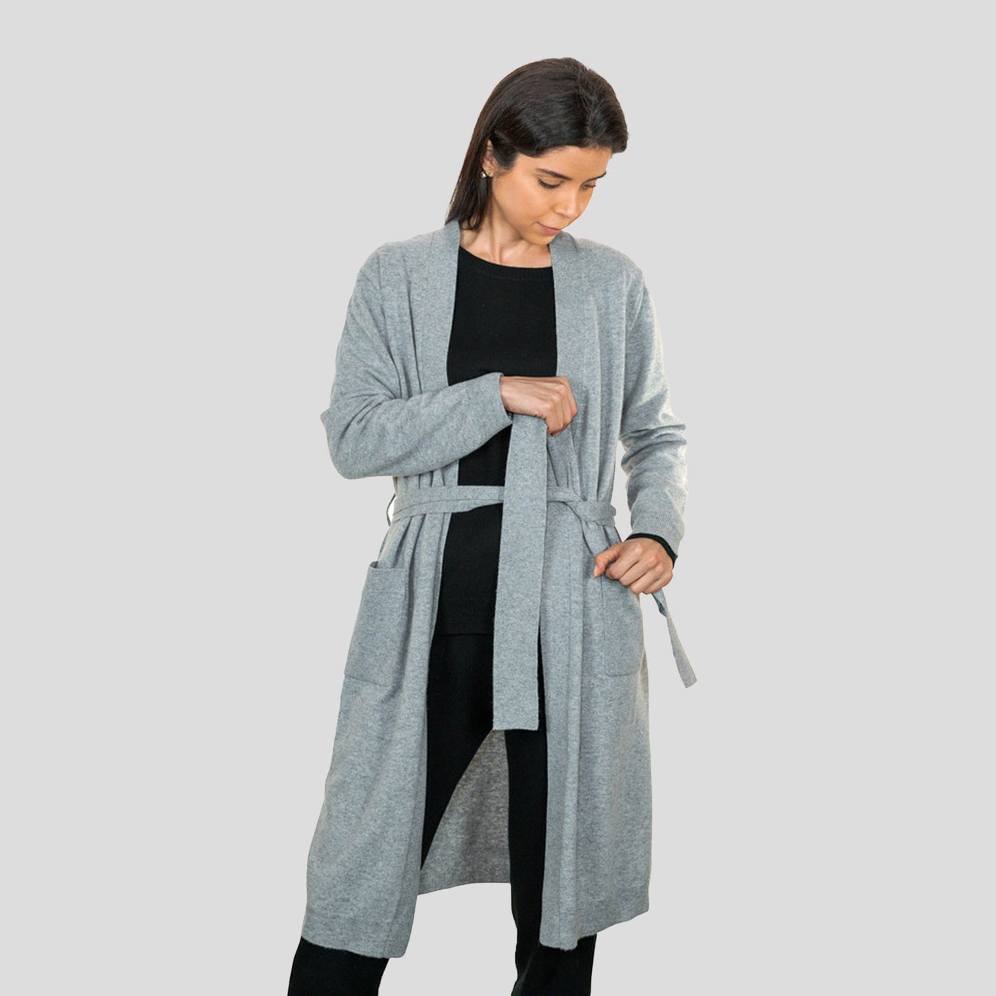 Ladies Cashmere Dressing Gown
