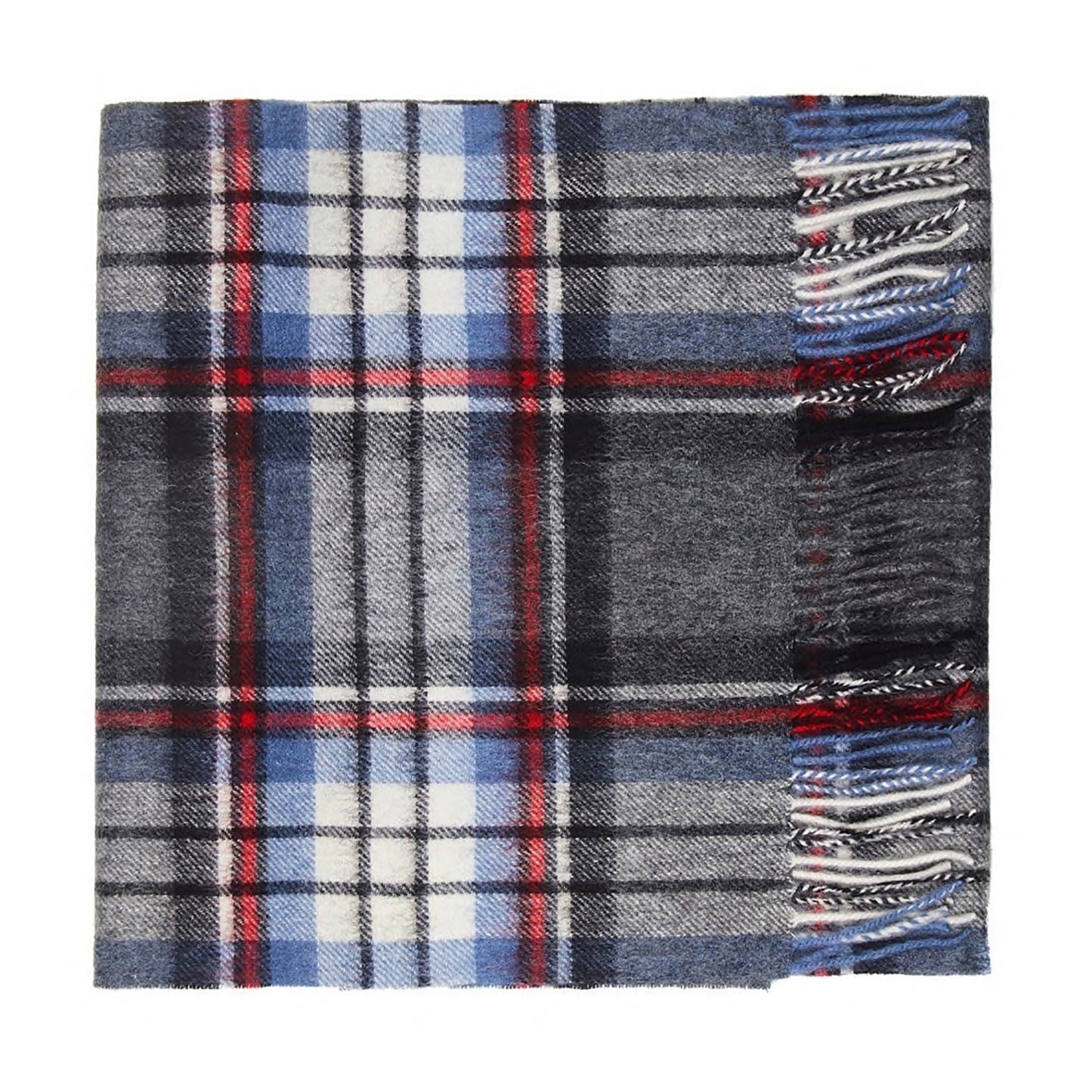 100% Lambswool Tartan Scarf