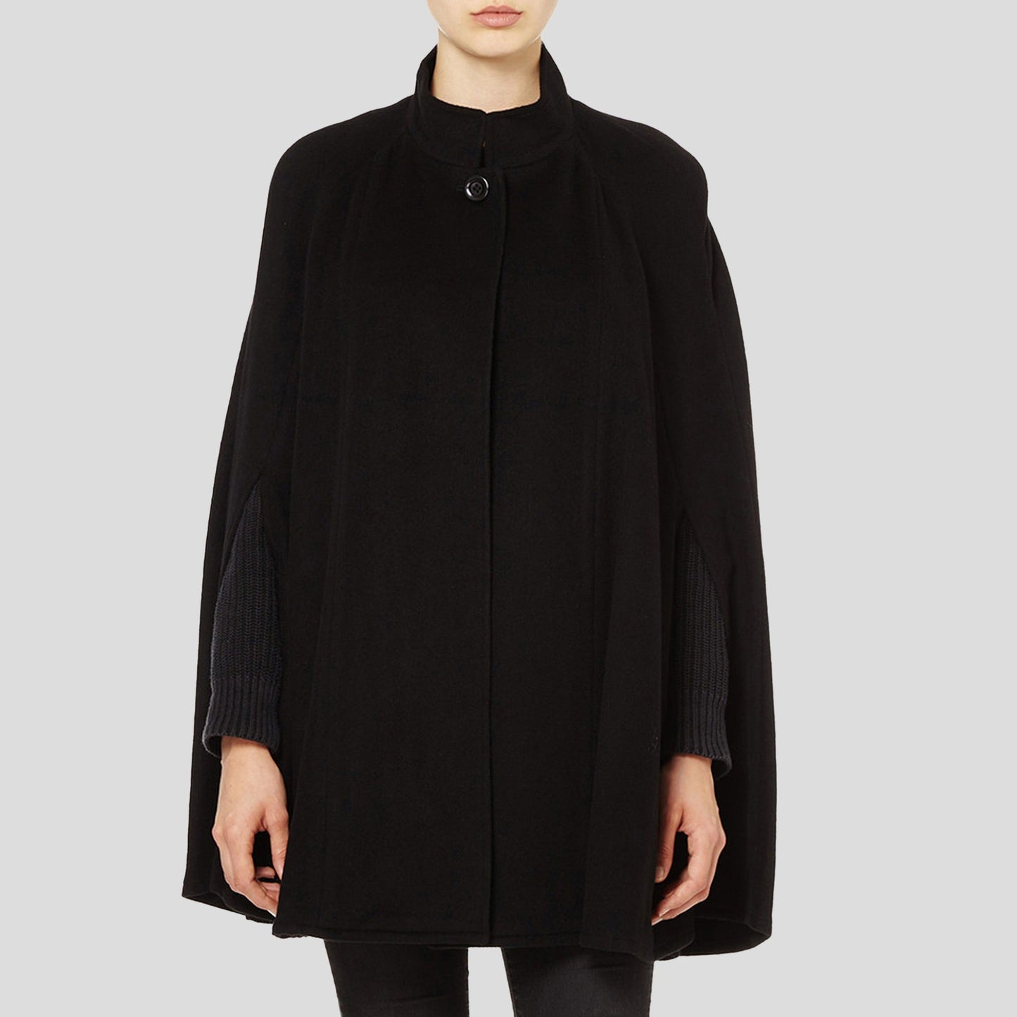 Cashmere Blended Cape