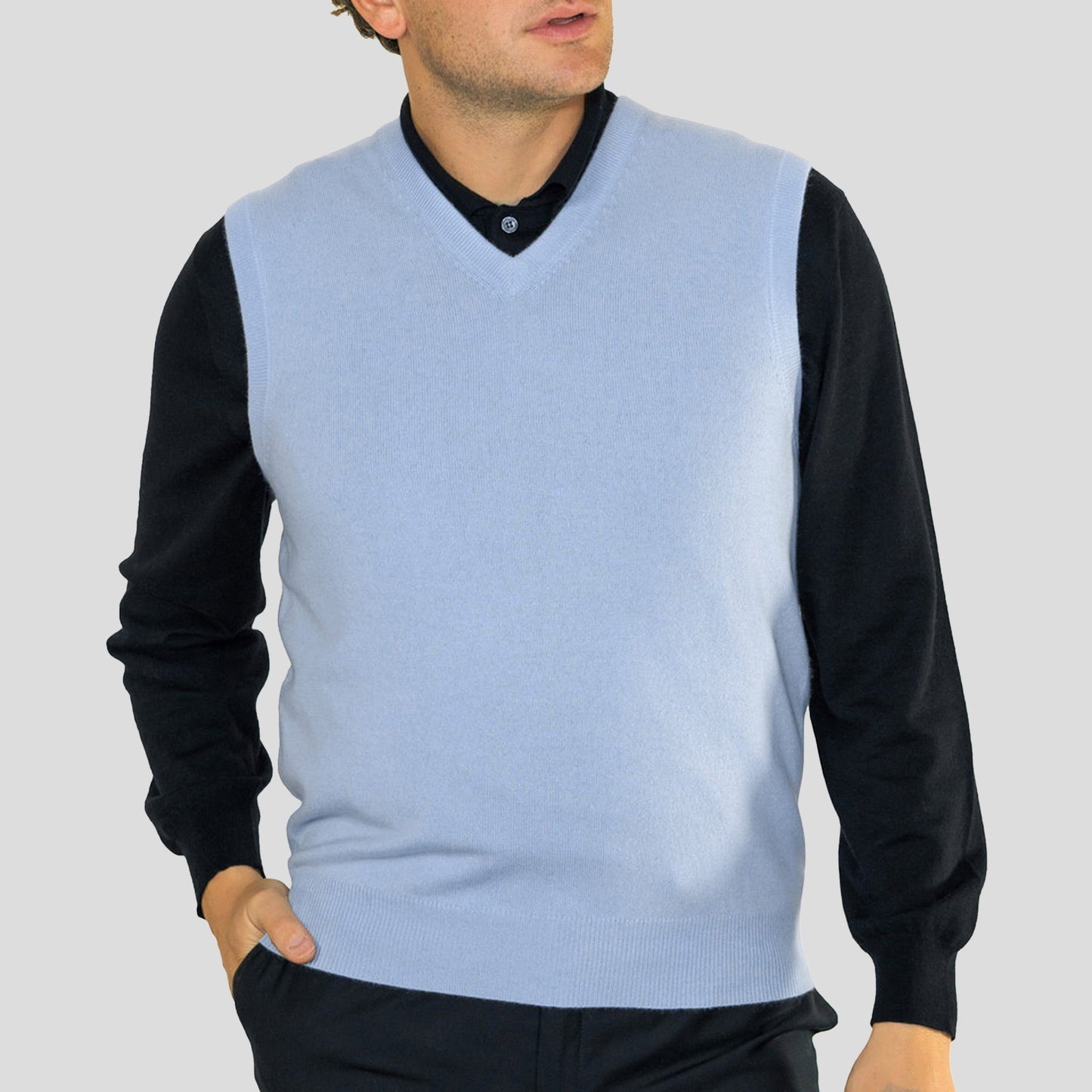 Men's Cashmere Slipover