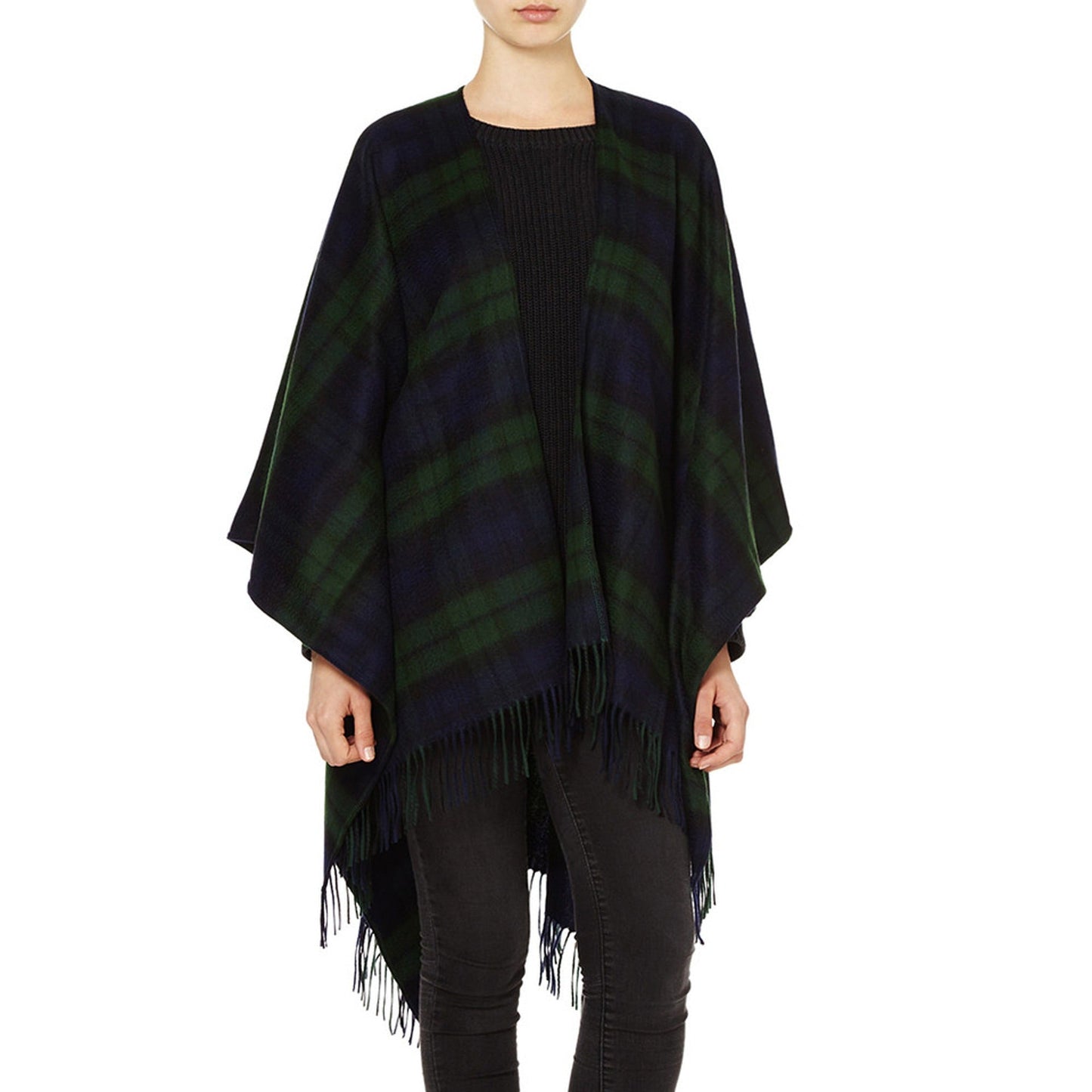 Cashmere Ruana Cape