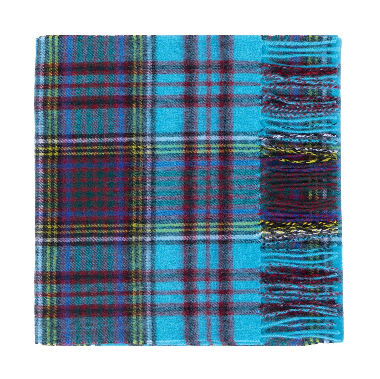 100% Lambswool Tartan Scarf