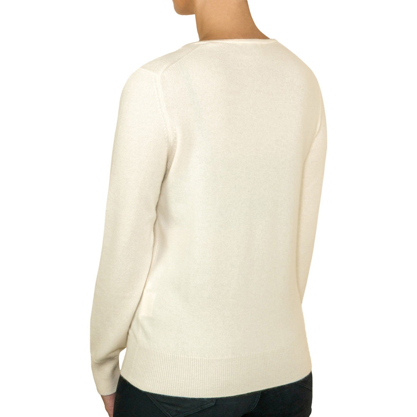 Cashmere V Neck Jumper