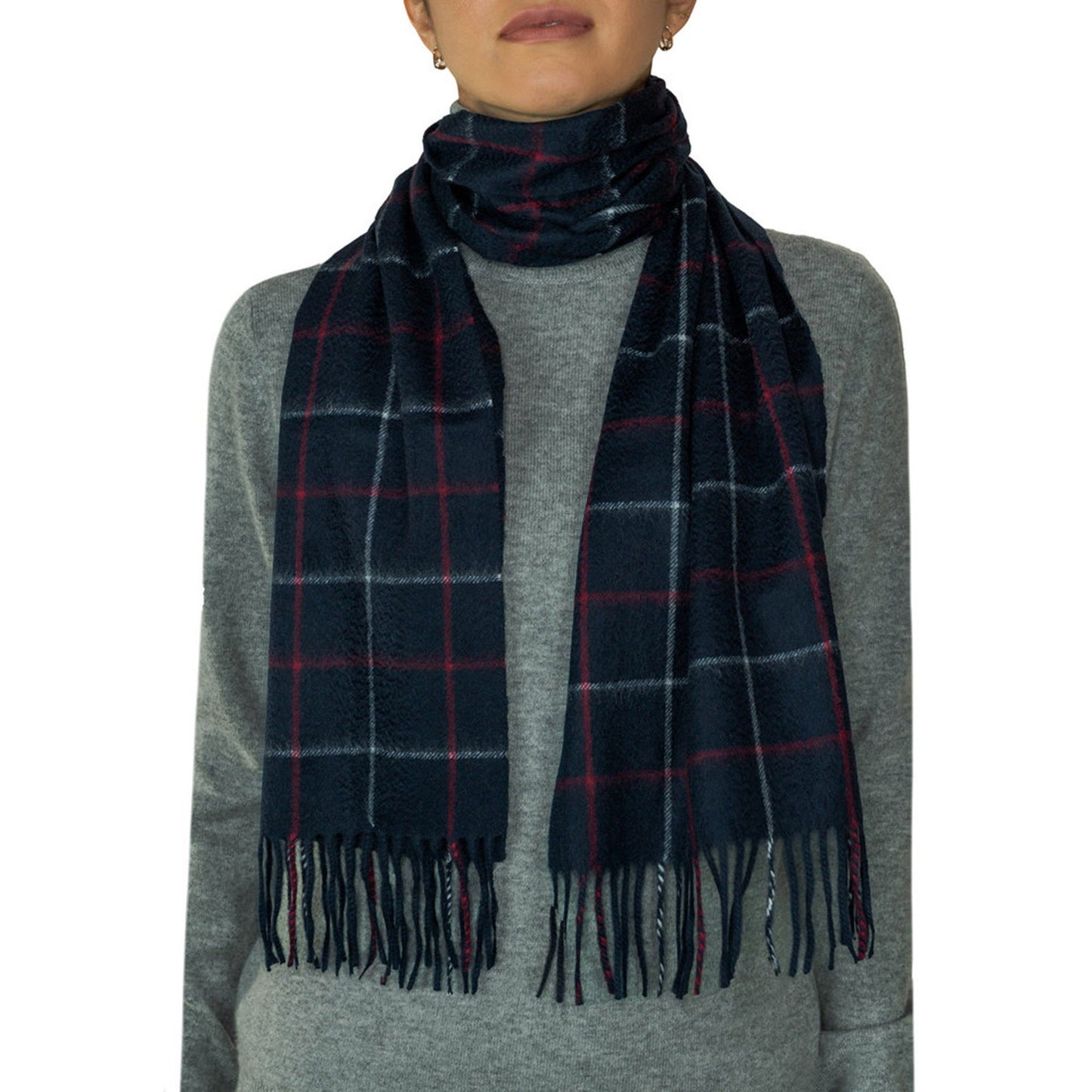 Cashmere Tartan Scarf
