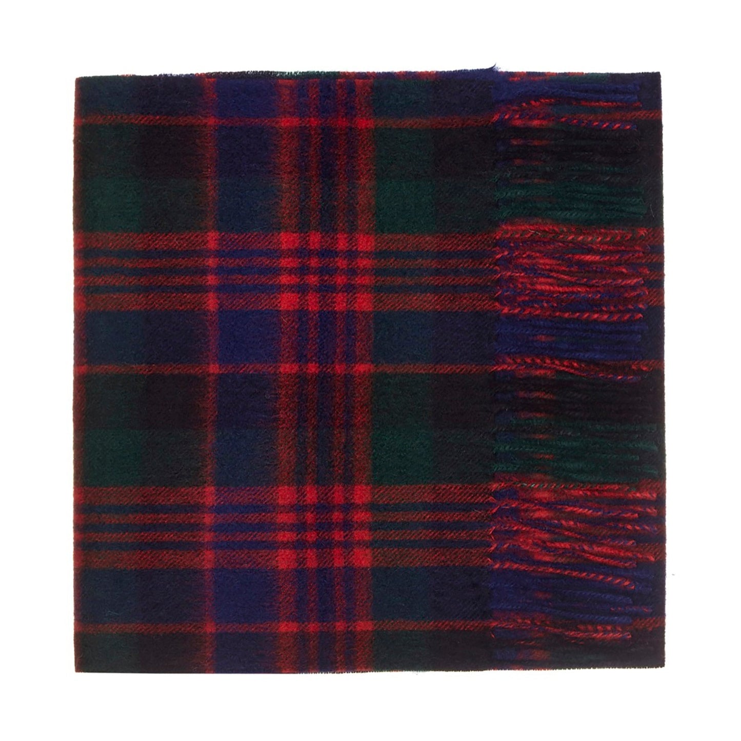 100% Lambswool Tartan Scarf