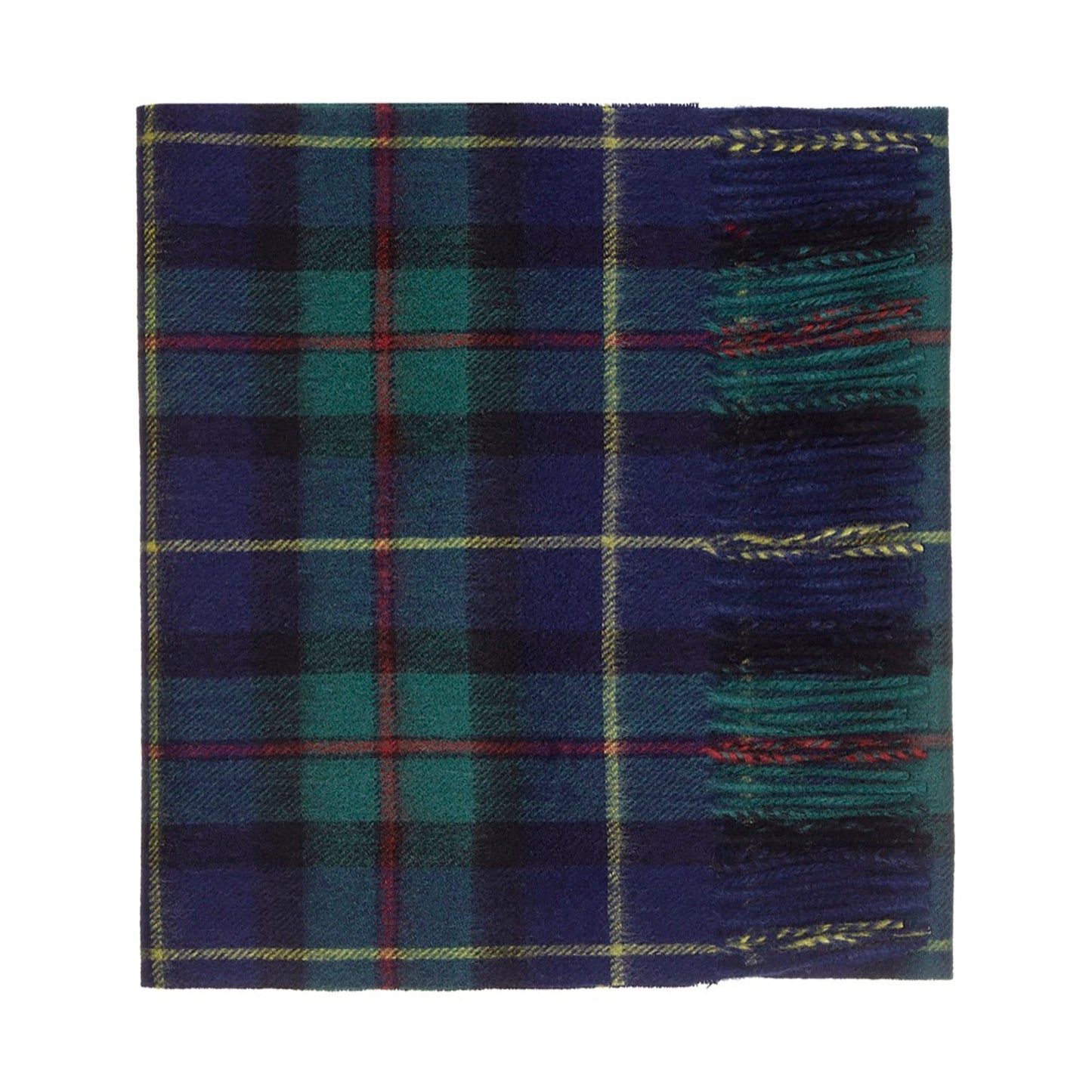 100% Lambswool Tartan Scarf
