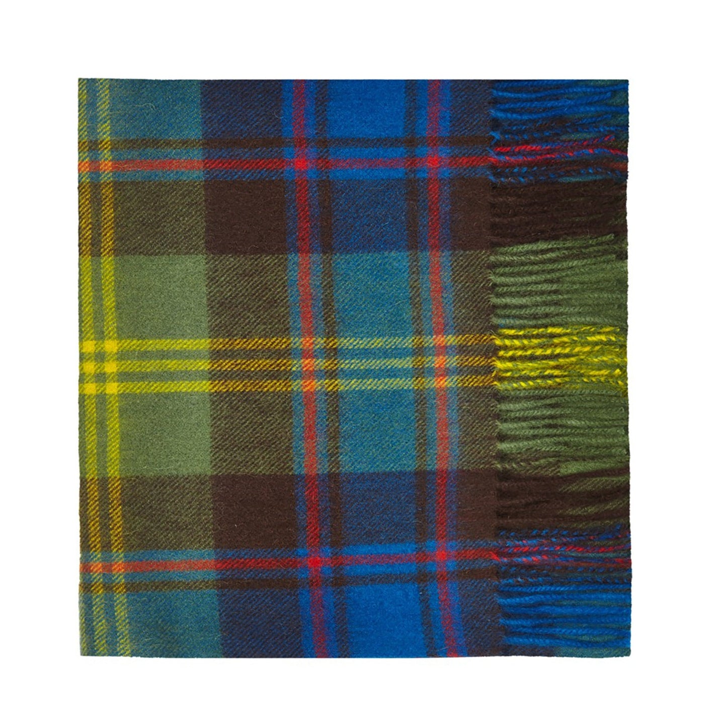 100% Lambswool Tartan Scarf