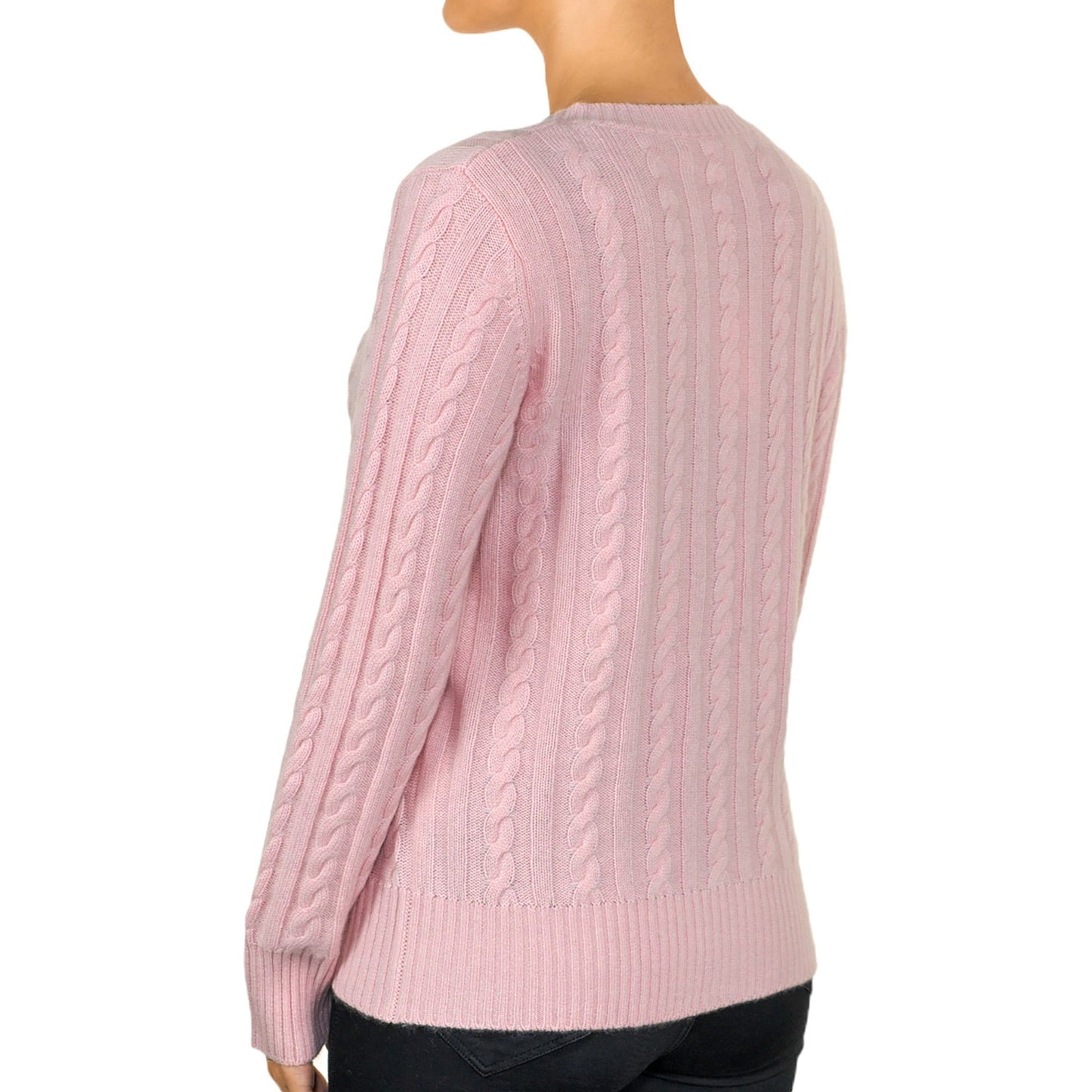 Womens Classic Cable Cardigan