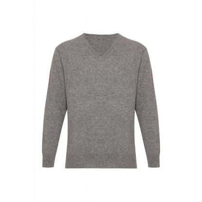 Men's Cashmere V Neck Jumper