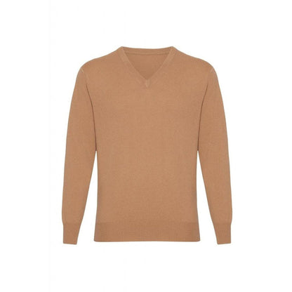 Men's Cashmere V Neck Jumper