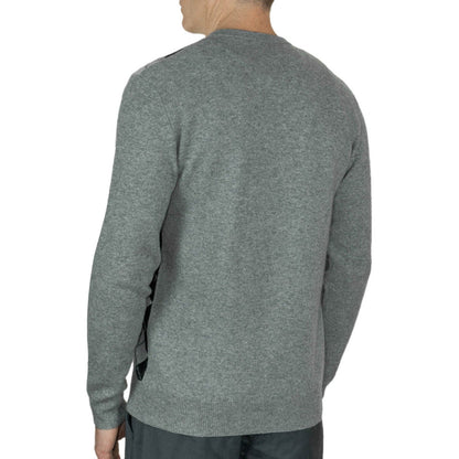 Men's Cashmere Argyle Round Neck Jumper