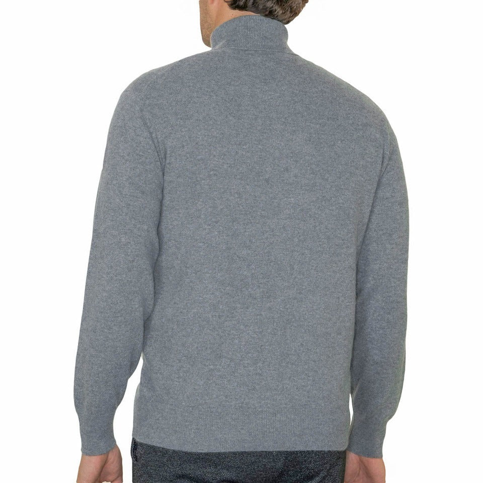 Men's Cashmere High Neck Jumper