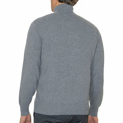 Men's Cashmere High Neck Jumper