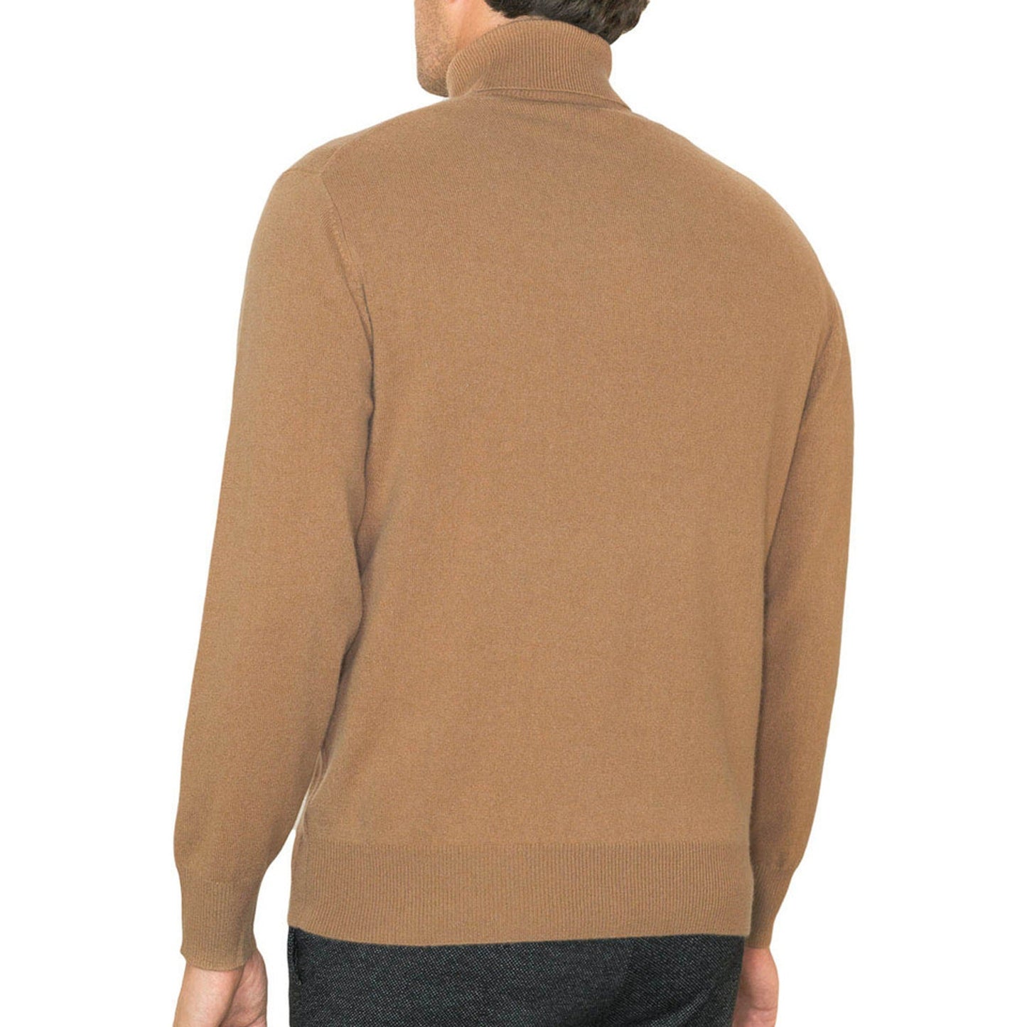 Men's Cashmere High Neck Jumper
