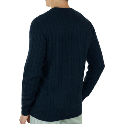 Men's Cashmere Cable Jumper