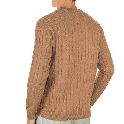 Men's Cashmere Cable Jumper