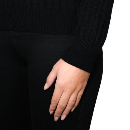 Cashmere Cable Round Neck Jumper