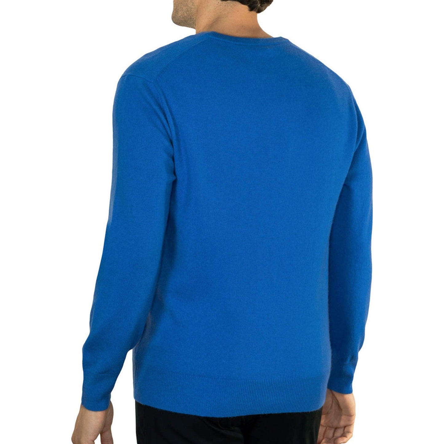Men's Cashmere V Neck Jumper
