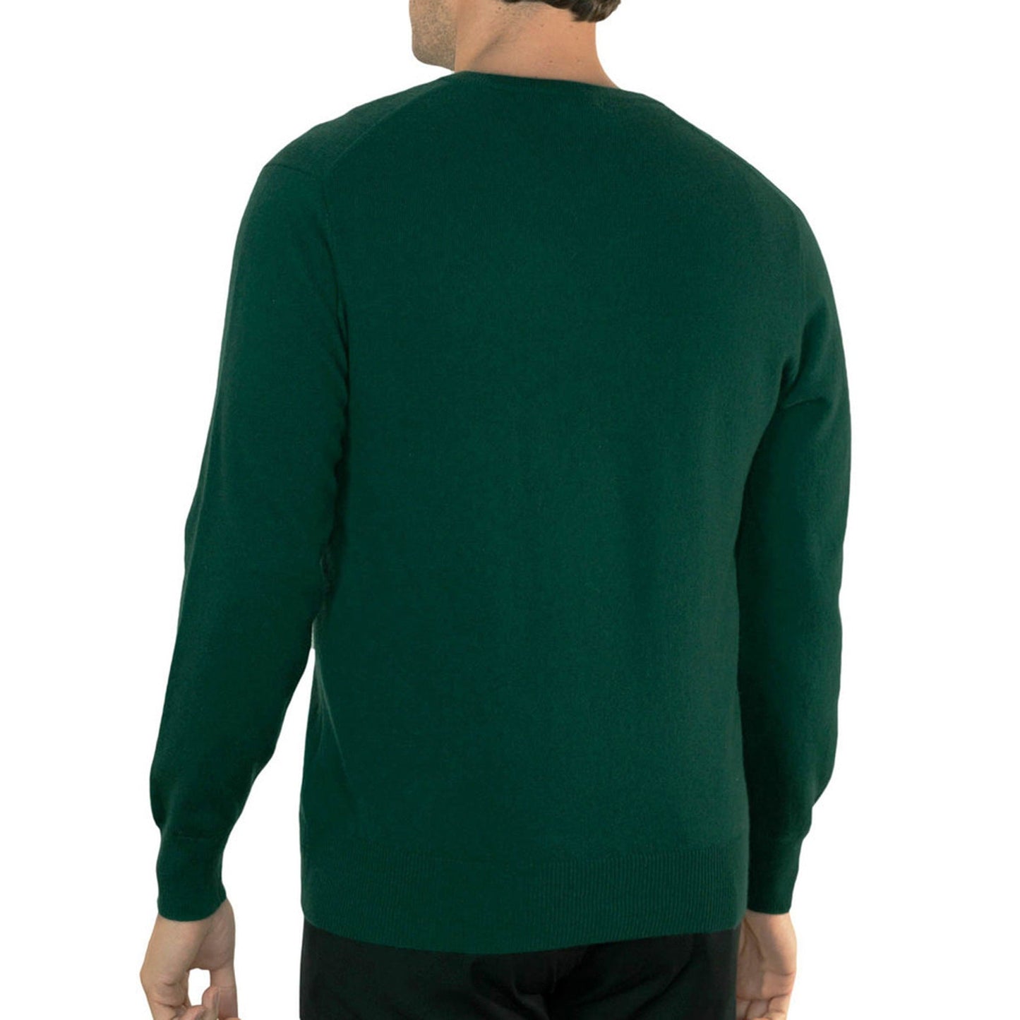Men's Cashmere V Neck Jumper