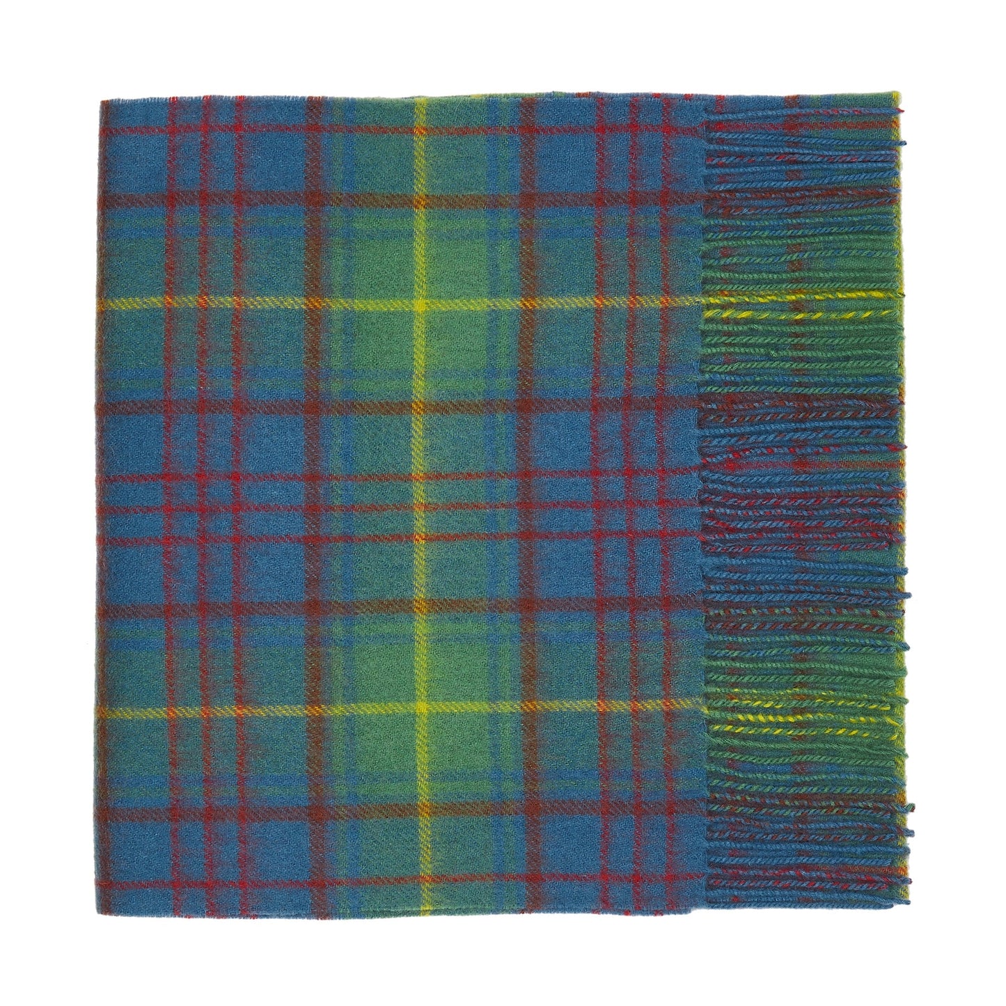 100% Lambswool Tartan Scarf