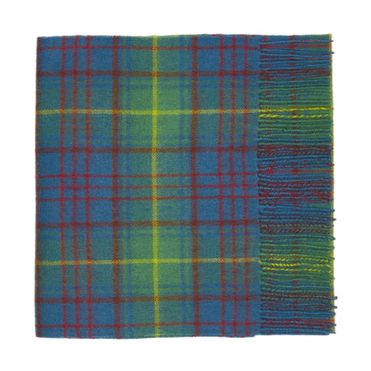 100% Lambswool Tartan Scarf