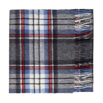 100% Lambswool Tartan Scarf