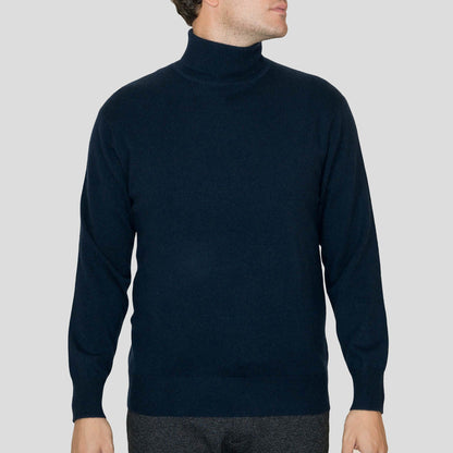 Men's Cashmere High Neck Jumper