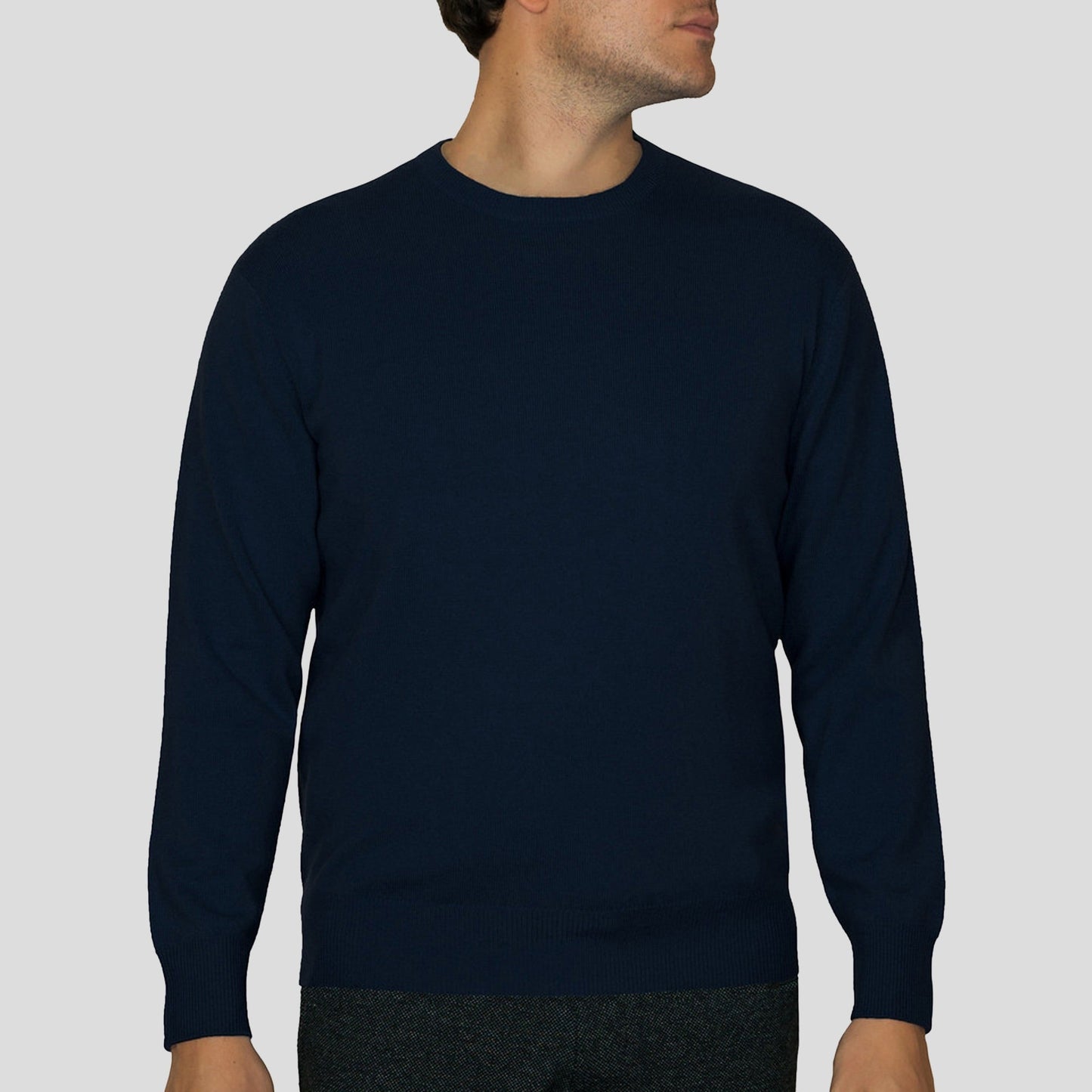 Men's Cashmere Round Neck Jumper