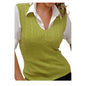 Cable V-Neck Slipover