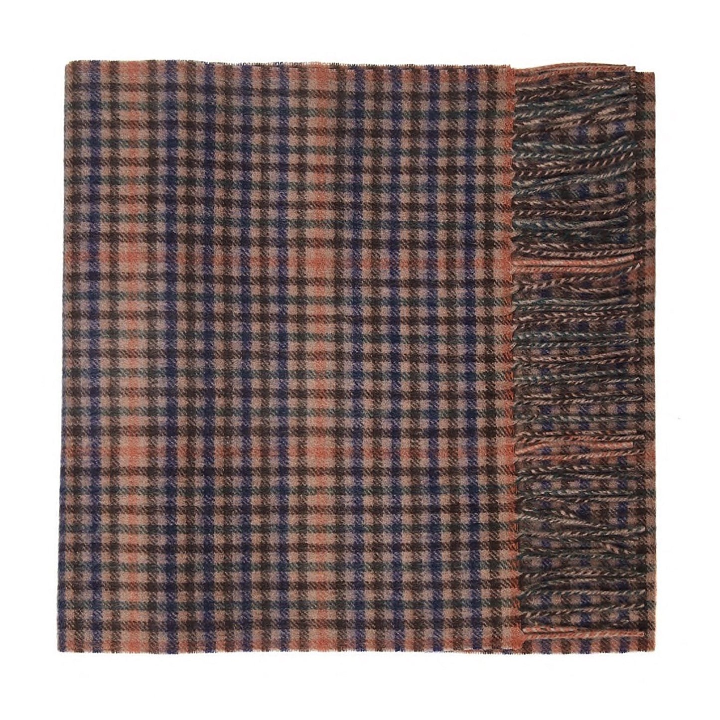 100% Lambswool Tartan Scarf