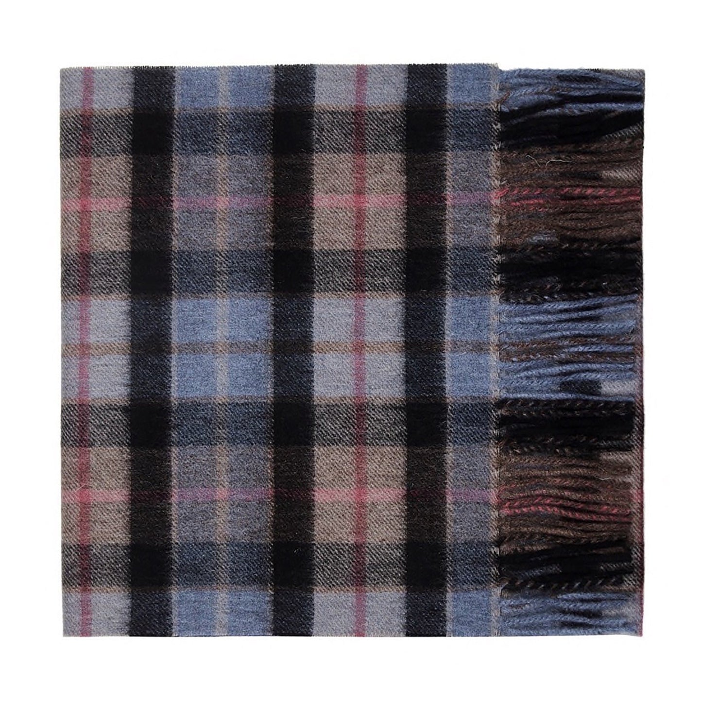 100% Lambswool Tartan Scarf