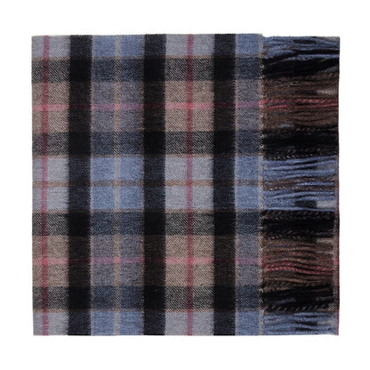 100% Lambswool Tartan Scarf