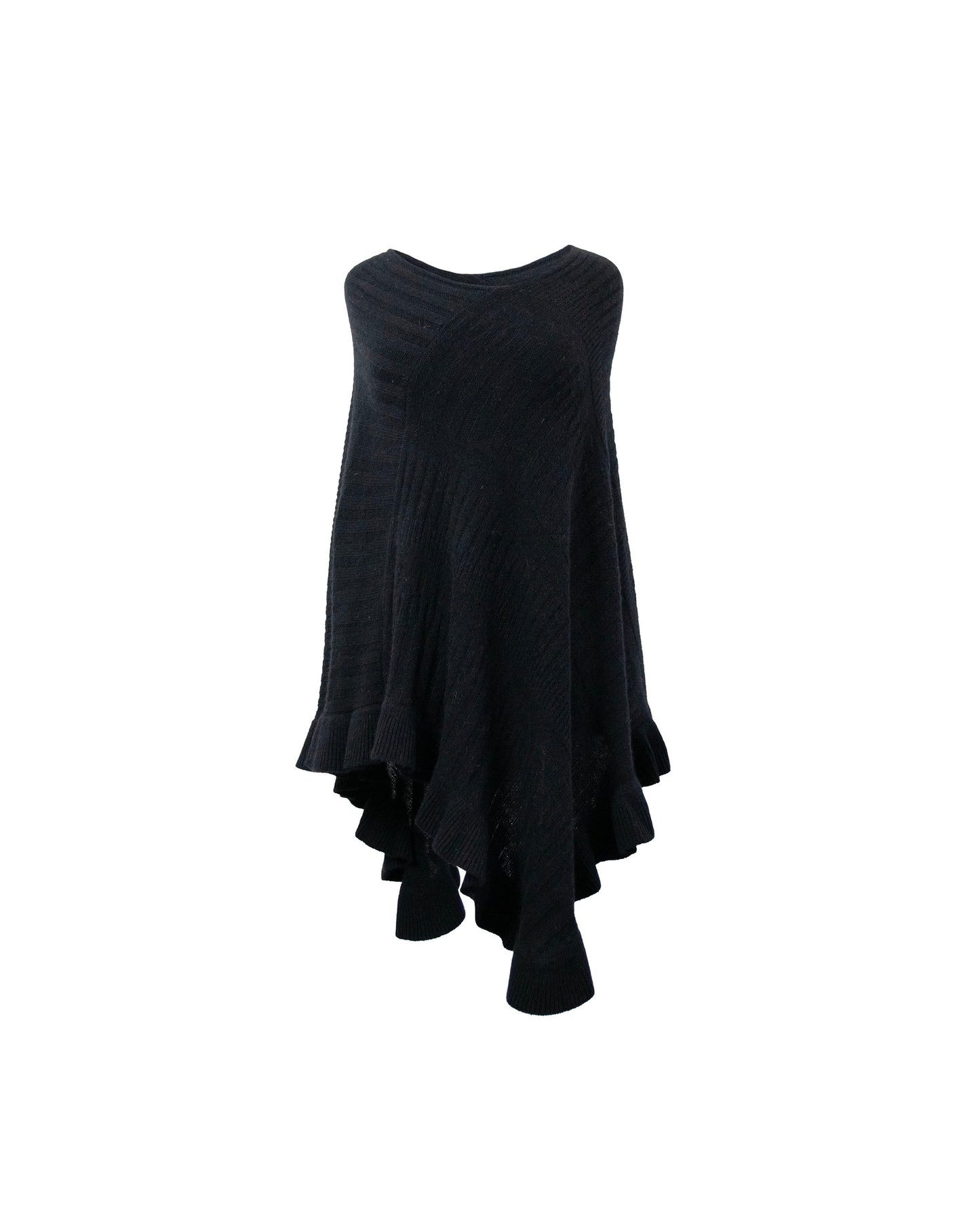 Ladies Lambswool Poncho