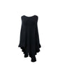 Womens Lambswool Poncho