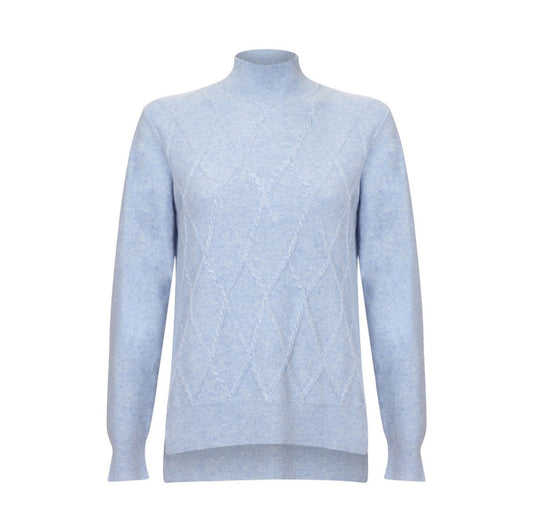Argyle Turtle Neck