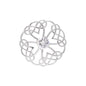 Silver Scottish Detailed Knot Brooch