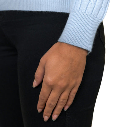 Cashmere Cable Round Neck Jumper