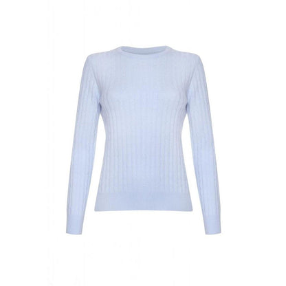 Cashmere Cable Round Neck Jumper