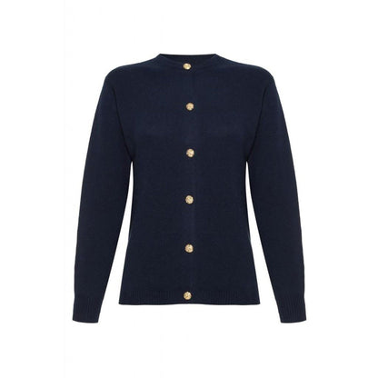 Cashmere Golfer Cardigan
