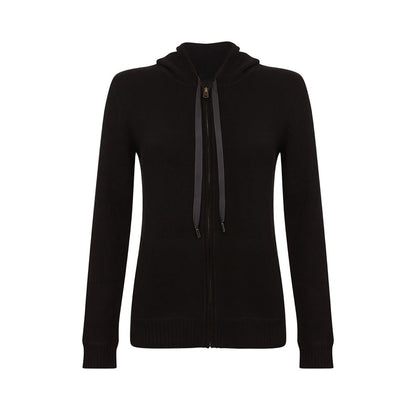 Cashmere Hooded Cardigan