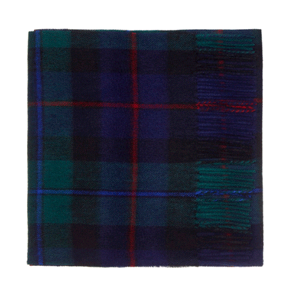 100% Lambswool Tartan Scarf