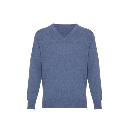 Men's Cashmere V Neck Jumper