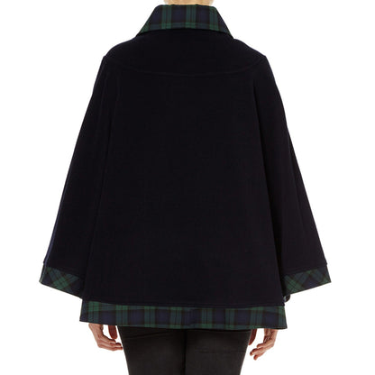 Tartan Trim Cape