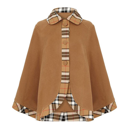 Tartan Trim Cape
