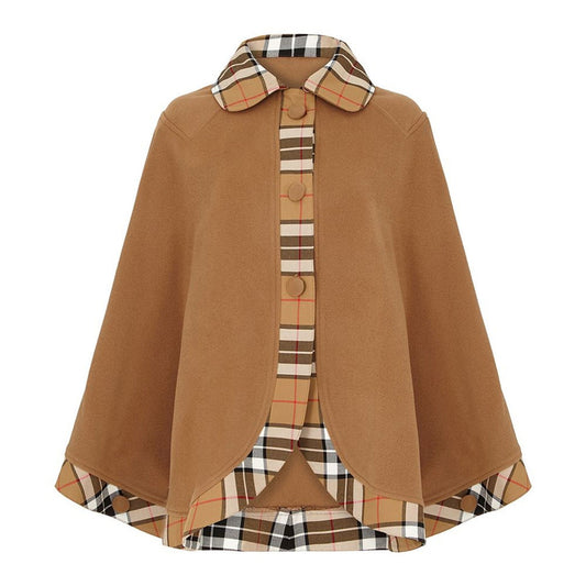 Tartan Trim Cape