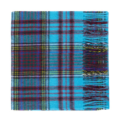 100% Lambswool Tartan Scarf