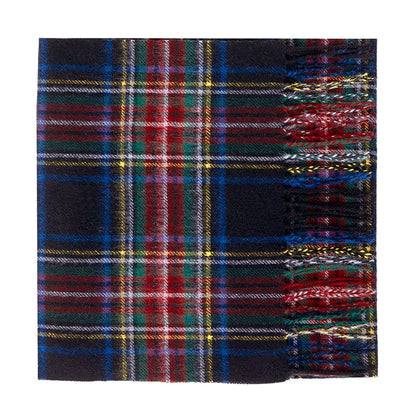 100% Lambswool Tartan Scarf