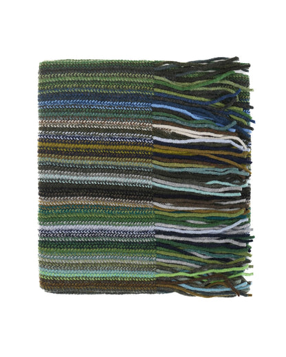 Lambswool Striped Scarf
