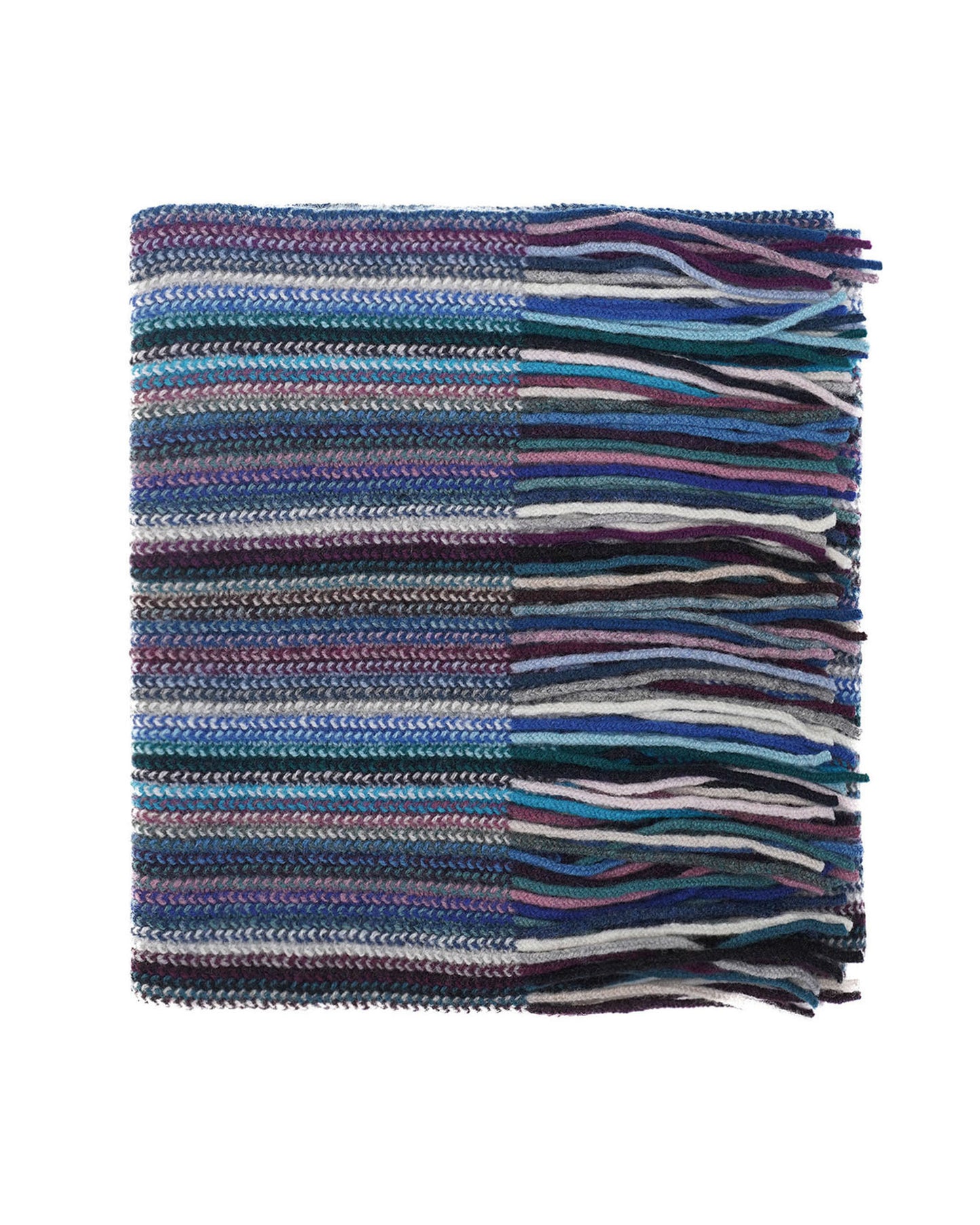 Lambswool Striped Scarf